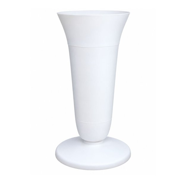 Vază simplă pentru flori, plastic, 160 x 290 mm