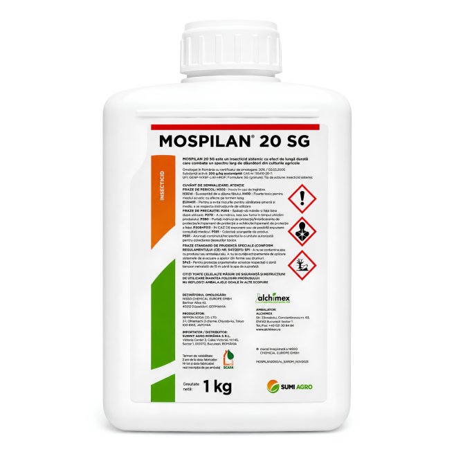 Mospilan 20 SG 1kg - Insecticid sistemic
