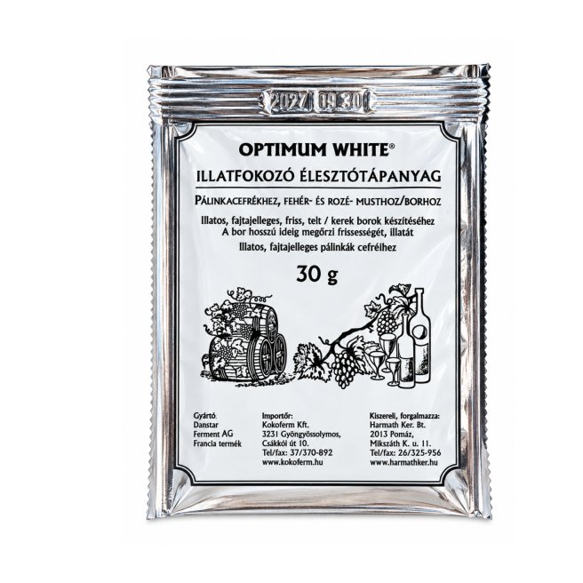 Substanță pentru intensificare aromei și parfumului din vinuri și țării - OPTIMUM WHITE, 30g