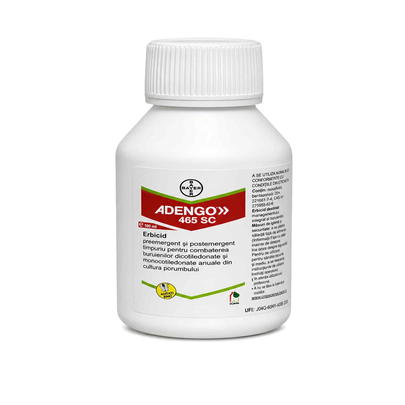 Adengo 465 SC 100ml - Bayer - Erbicid sistemic și rezidual