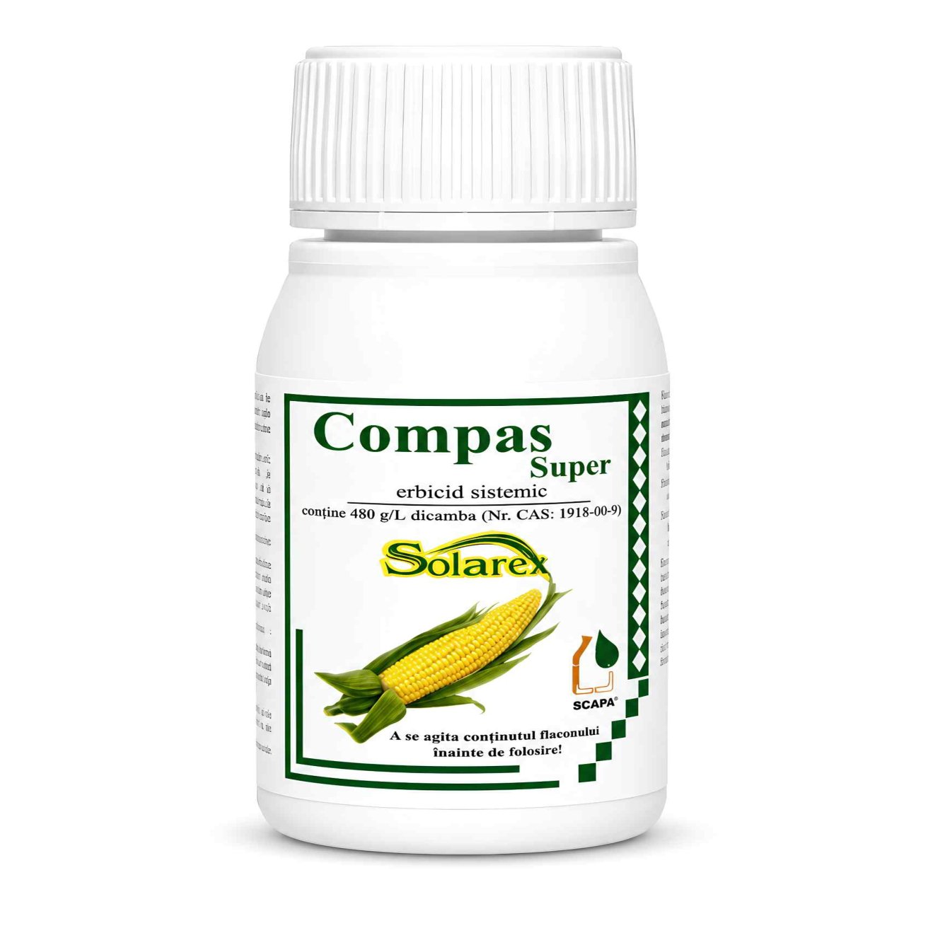 Compas Super 50ml - Solarex - Erbicid selectiv și sistemic