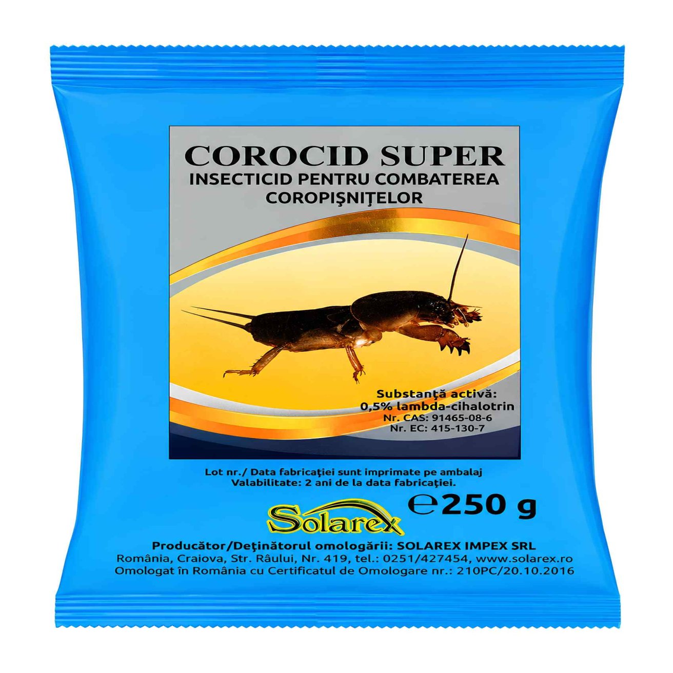 Corocid Super 250g - Solarex - Insecticid de contact