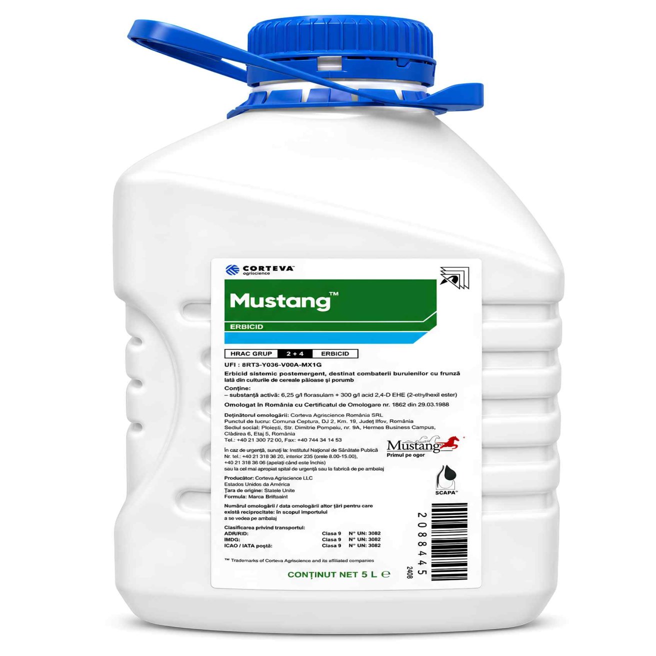 Mustang  5l - Corteva - Erbicid sistemic postemergent